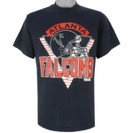 NFL (Trench) - Atlanta Falcons Big Logo T-Shirt1990s Large Vintage Retro Football