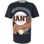 MLB (The Game) - San Francisco Giants Spell-Out T-Shirt 1994 Large Vintage Retro Baseball