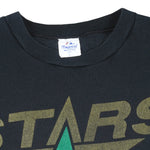 NHL (Majestic) - Minnesota North Stars Spell-Out Crew Neck Sweatshirt 1990s Large Vintage Retro Hockey