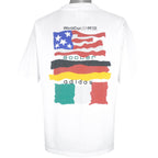 Adidas - World Cup USA - Flags T-Shirt 1994 X-Large Vintage Retro