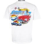 Nascar - Chevrolet Corvette - Arizona T-Shirt 1990s Large Vintage Retro