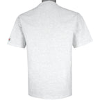 NHL (Nutmeg) - Grey New Jersey Devils T-Shirt 1991 Large Vintage Retro