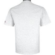 NHL (Nutmeg) - Grey New Jersey Devils T-Shirt 1991 Large Vintage Retro