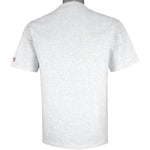 NHL (Nutmeg) - Grey New Jersey Devils T-Shirt 1991 Large Vintage Retro