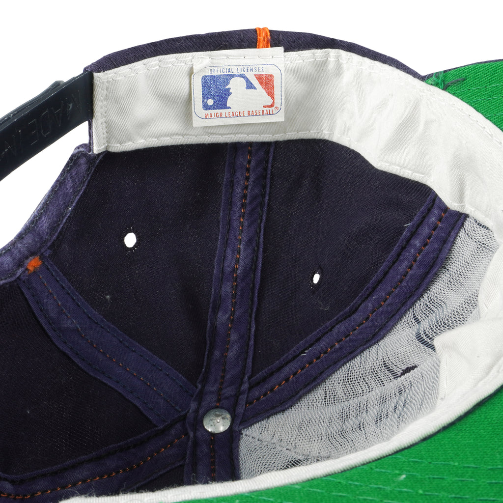 MLB (The Game) - Detroit Tigers Embroidered Snapback Hat 1990s Vintage Retro Baseball