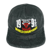 NBA - Chicago Bulls, World Champions Adjustable Hat 1990s OSFA Vintage Retro Basketball