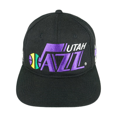 NBA - Utah Jazz Big Logo Adjustable Hat 1990s OSFA