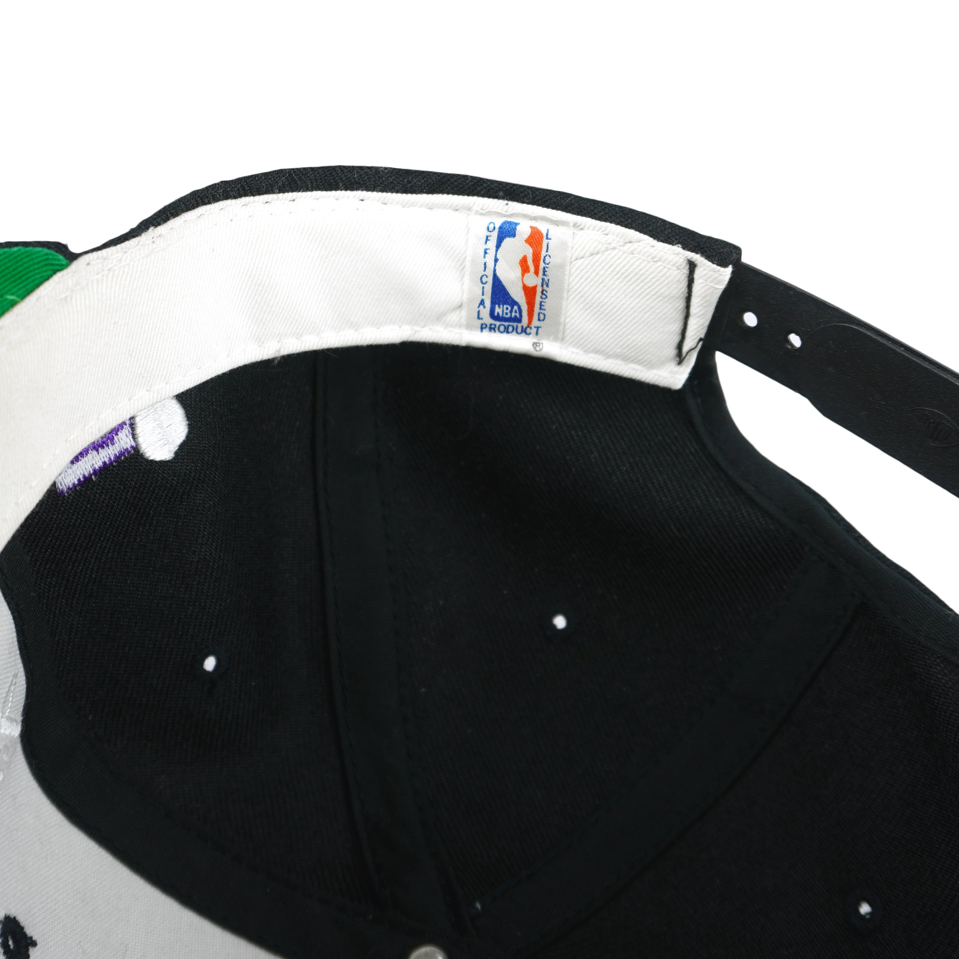 NBA - Utah Jazz Big Logo Adjustable Hat 1990s OSFA Vintage Retro Basketball