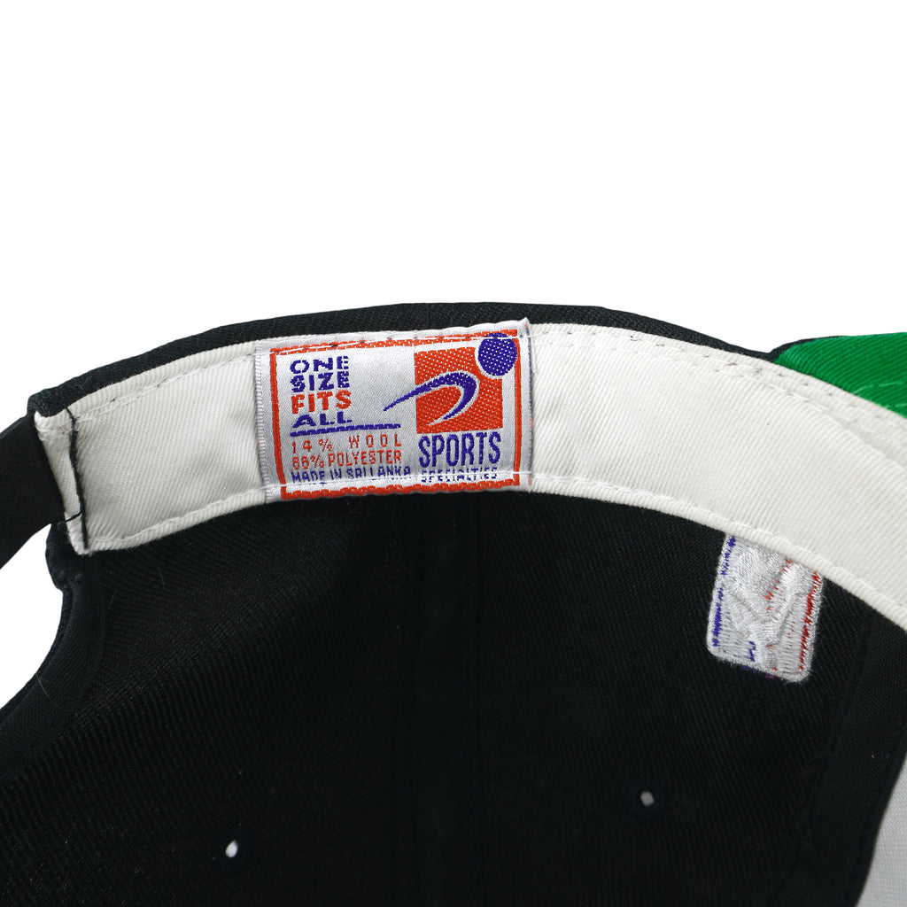 NBA - Utah Jazz Big Logo Adjustable Hat 1990s OSFA Vintage Retro Basketball