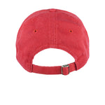 Nike - Red Spell-Out Adjustable Hat 1990s OSFA Vintage Retro
