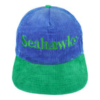 NFL (Starline) - Seattle Seahawks Adjustable Hat 1990s OSFA Vintage Retro Football