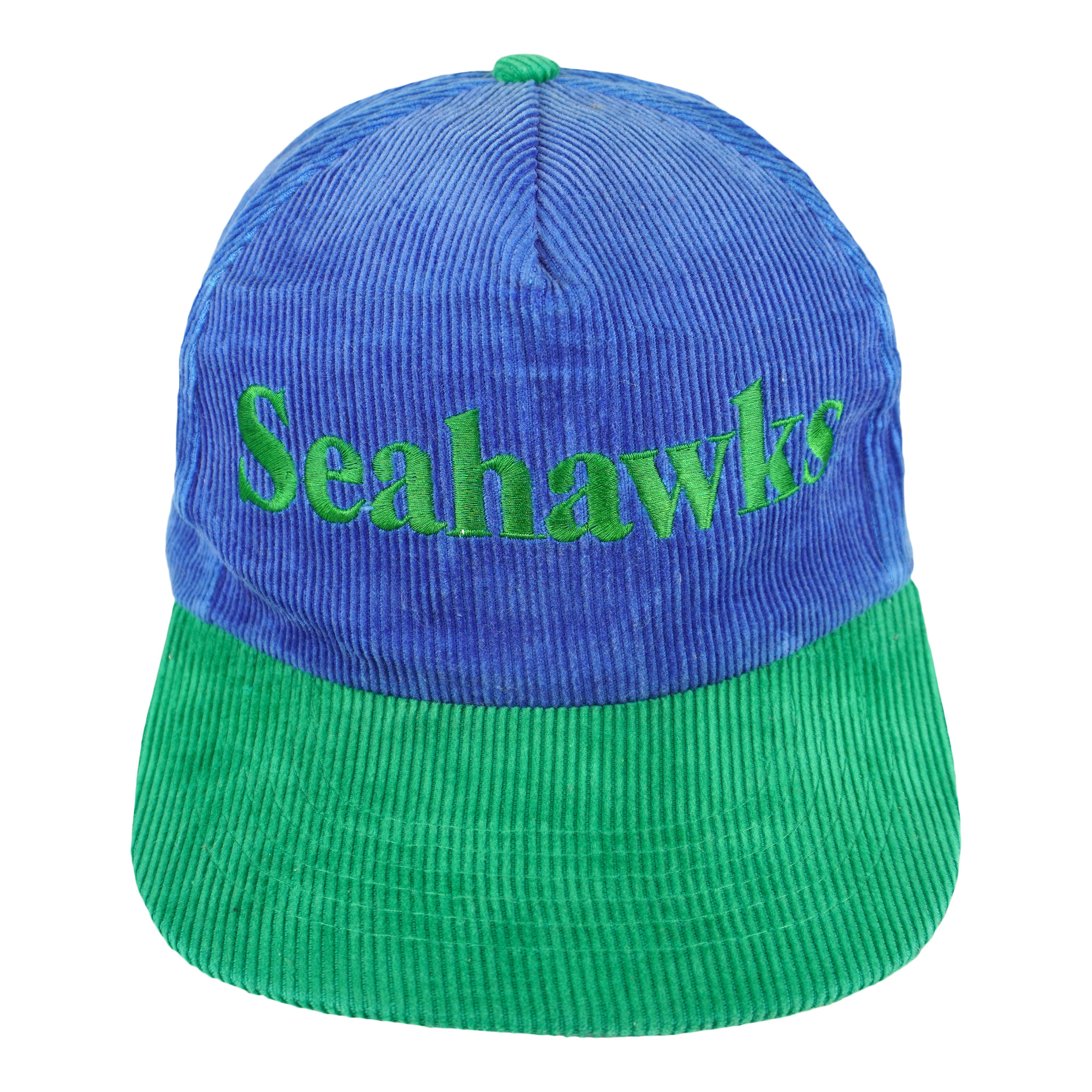 NFL (Starline) - Seattle Seahawks Adjustable Hat 1990s OSFA Vintage Retro Football