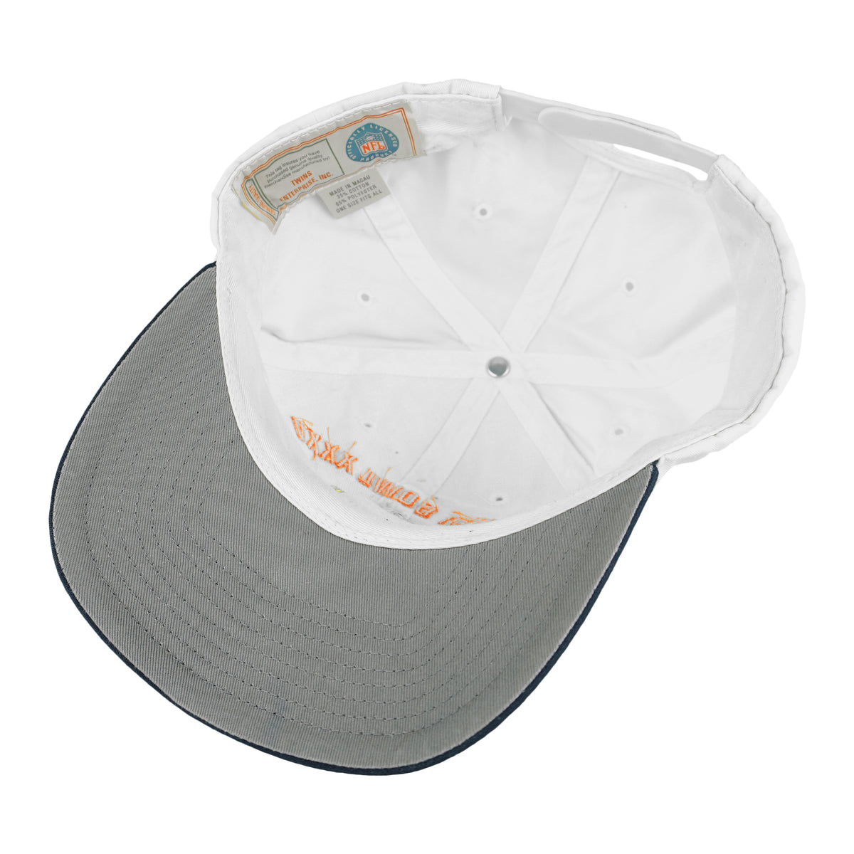 NFL - Super Bowl 35th Embroidered Adjustable Hat 2001 OSFA Vintage Retro Football