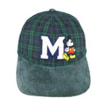 Disney - Green Mickey Mouse Adjustable Hat 1990s OSFA Vintage Retro