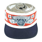 Budweiser - King Of Beers Adjustable Hat 1990s OSFA Vintage Retro