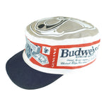 Budweiser - King Of Beers Adjustable Hat 1990s OSFA Vintage Retro
