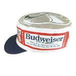 Budweiser - King Of Beers Adjustable Hat 1990s OSFA Vintage Retro