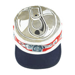 Budweiser - King Of Beers Adjustable Hat 1990s OSFA Vintage Retro