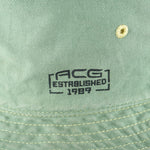 NIKE - Reversible Beige & Green ACG Bucket Hat OSFA Vintage Retro