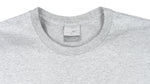 Nike - Grey Embroidered T-Shirt 1990s X-Large Vintage Retro