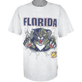 NHL (Nutmag) - Florida Panthers Breakout T-Shirt 1990s Large Vintage Retro Hockey