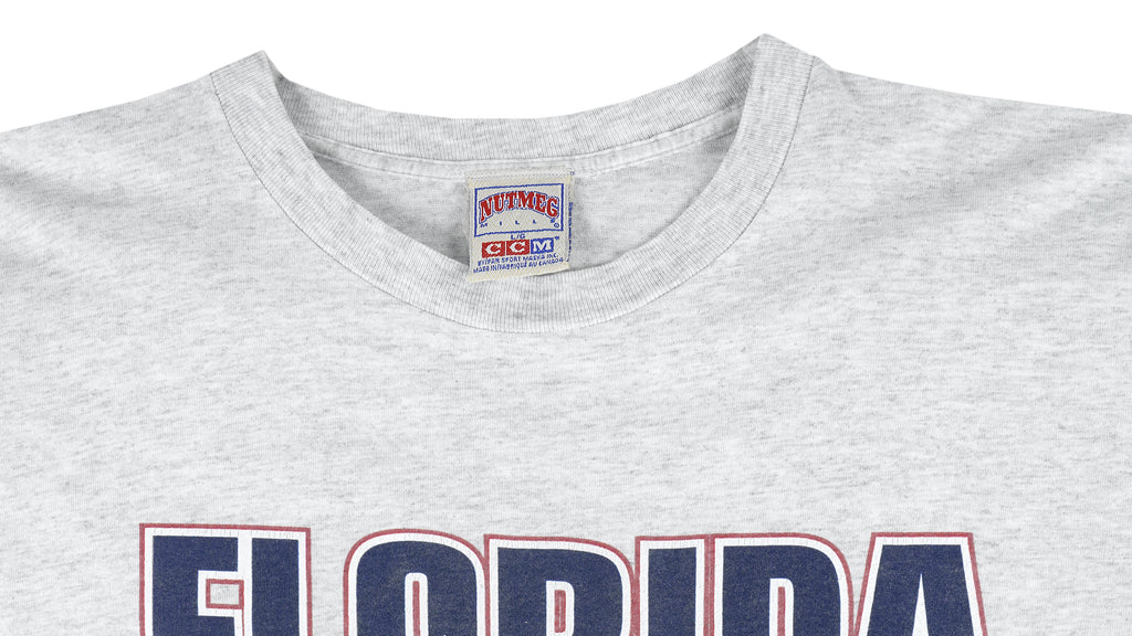 NHL (Nutmag) - Florida Panthers Breakout T-Shirt 1990s Large Vintage Retro Hockey