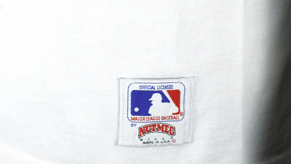 MLB (Nutmeg) - Texas Rangers Deadstock T-Shirt 1991 Large Vintage Retro Baseball