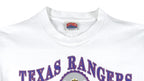 MLB (Nutmeg) - Texas Rangers Deadstock T-Shirt 1991 Large Vintage Retro Baseball