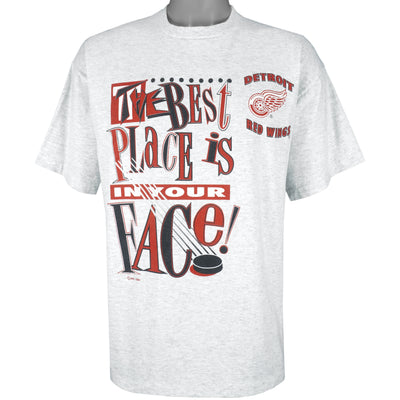 NHL (Competitor) - Detroit Red Wings T-Shirt 1994 X-Large