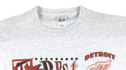 NHL (Competitor) - Detroit Red Wings Spell-Out T-Shirt 1994 X-Large Vintage Retro Hockey