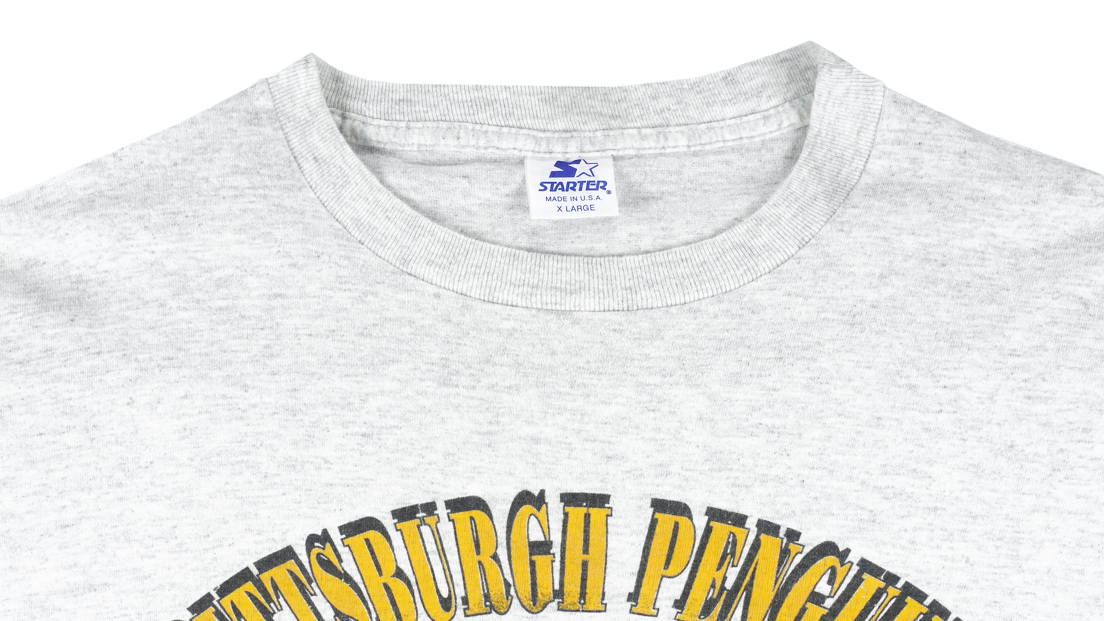 Starter - Pittsburgh Penguins, Stanley Cup Champions T-Shirt 1992 X-Large Vintage Retro Football Vintage Retro Hockey