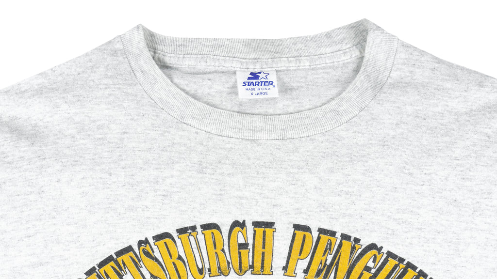 Starter - Pittsburgh Penguins, Stanley Cup Champions T-Shirt 1992 X-Large Vintage Retro Football Vintage Retro Hockey