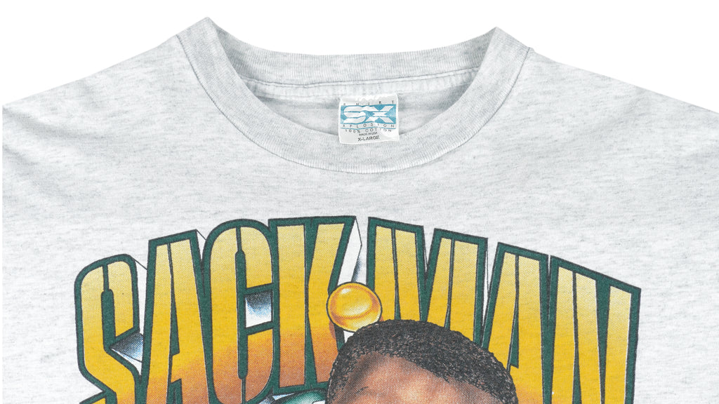 NFL - Green Bay Packers Sean Jones, MVP T-Shirt 1996 X-Large Vintage Retro Football