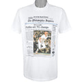 MLB (Front Pages) - Philadelphia Phillies NL Champs T-Shirt 1993 X-Large Vintage Retro