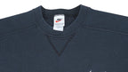 Nike - Black Crew Neck Sweatshirt 1990s Medium Vintage Retro