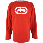 Vintage (Ecko Unltd) - Red Crew Neck Sweatshirt 1990s X-Large Vintage Retro