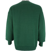 Vintage (Lee) - Green Labrador Retriever Sweatshirt 1990s Large Vintage Retro