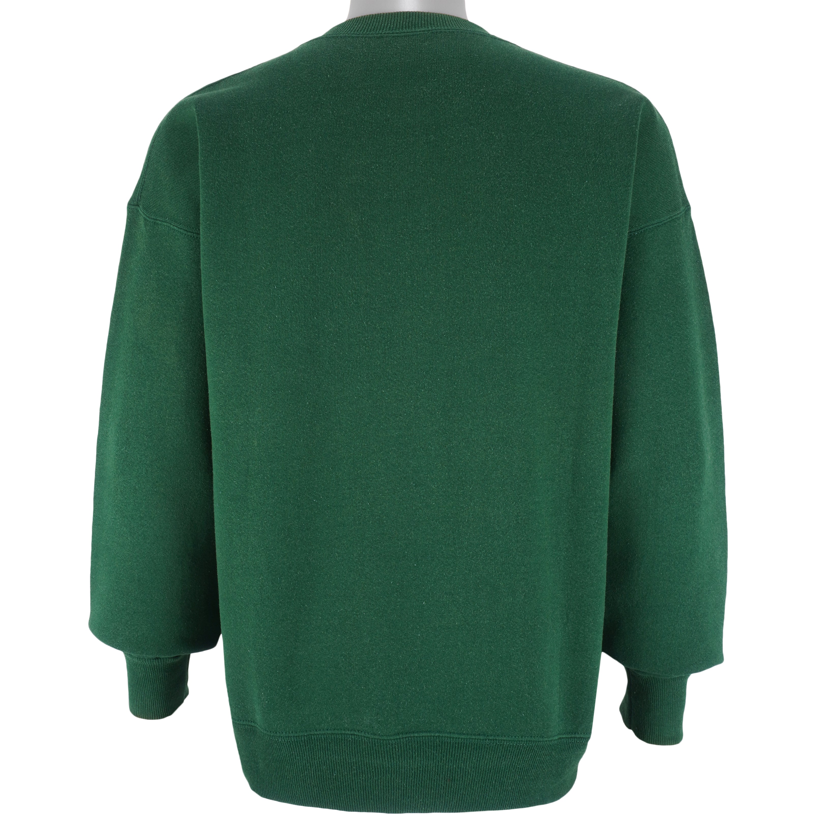 Vintage (Lee) - Green Labrador Retriever Sweatshirt 1990s Large Vintage Retro