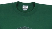 Vintage (Lee) - Green Labrador Retriever Sweatshirt 1990s Large Vintage Retro
