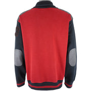 Jordan - Red & Black Button-Up Sweatshirt 2000s XX-Large Vintage Retro Basketball