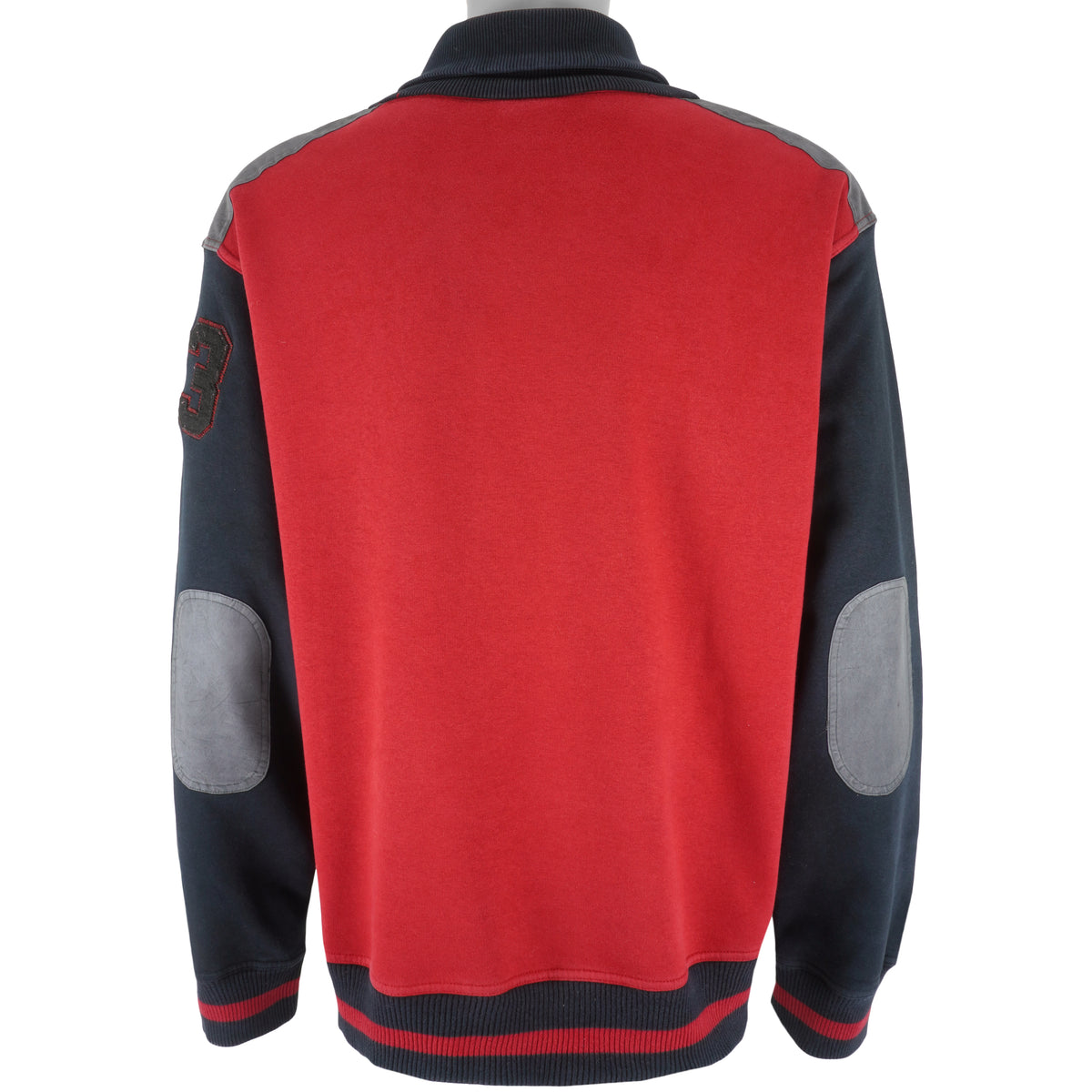 Jordan - Red & Black Button-Up Sweatshirt 2000s XX-Large Vintage Retro Basketball