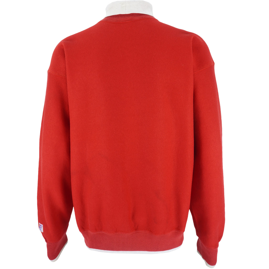 NHL (The Game) - Montreal Canadiens Turtleneck Sweatshirt 1990s Large Vintage Retro Hockey