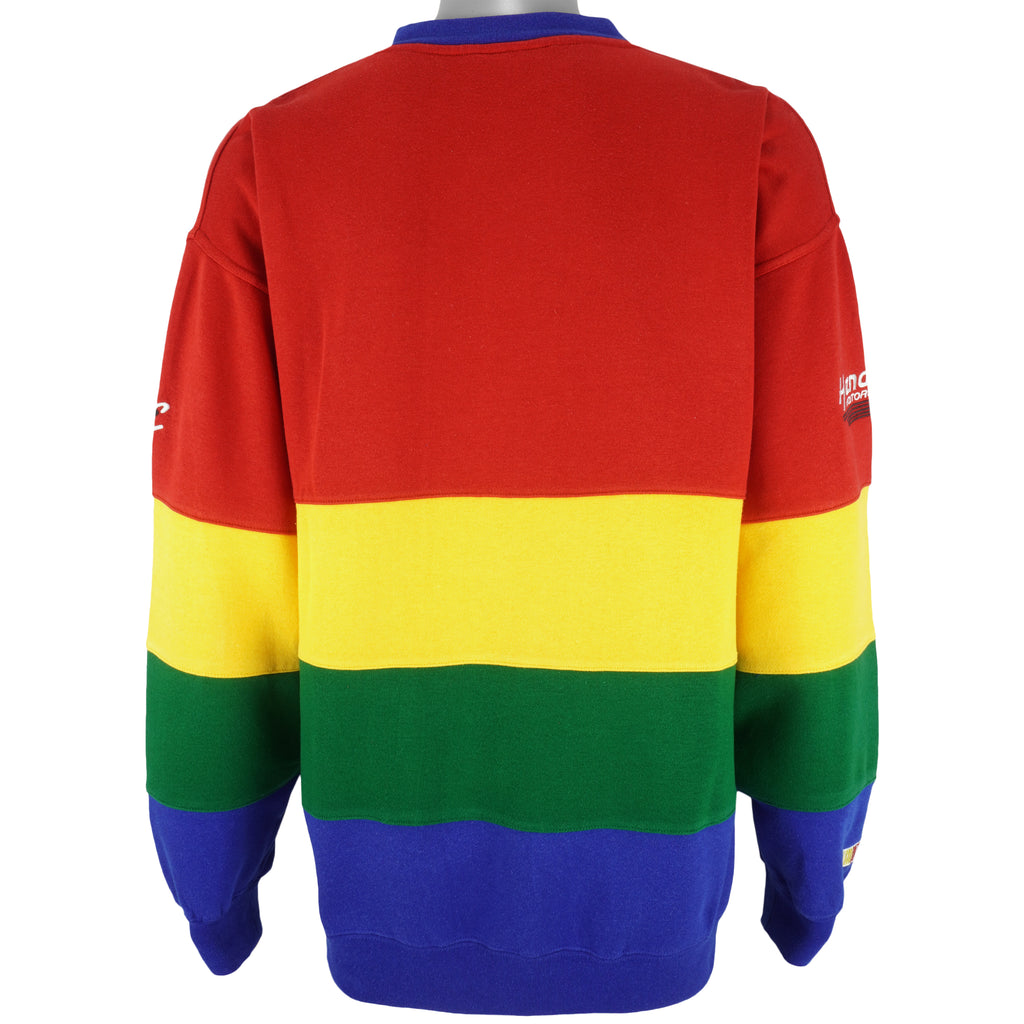 NASCAR (Chase) - Jeff Gordon DuPont Crew Neck Sweatshirt 1990s X-Large Vintage Retro