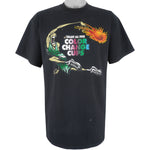 Vintage (Delta) - Color Change Cups Crew Neck T-Shirt X-Large Vintage Retro