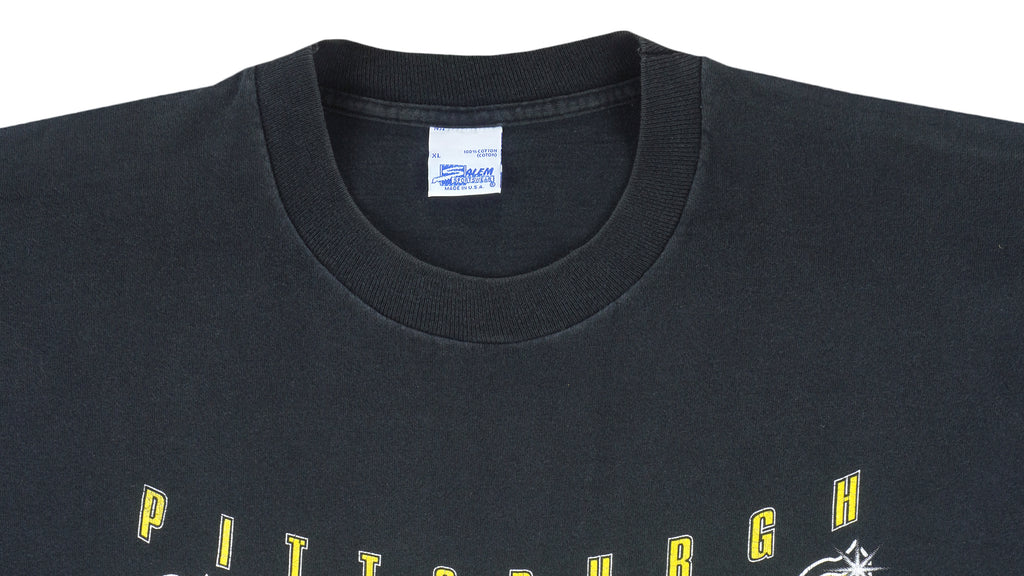 NFL (Salem) - Pittsburgh Steelers Spell-Out T-Shirt 1994 X-Large Vintage Retro Football