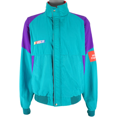 NASCAR (Chase) - Green & Purple Winston Cup Series Jacket 1990s 2X-Large