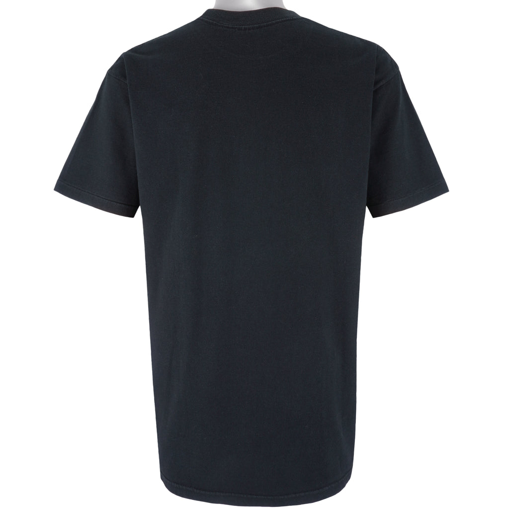 Vintage (Anvil) - Black Bear Crew Neck T-Shirt 1990s X-Large Vintage Retro