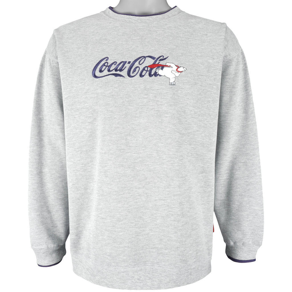 Vintage (Coca-Cola) - Polar Bear Sweatshirt 1990s X-Large Vintage Retro