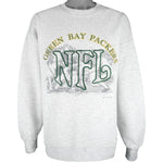 NFL (Nutmeg) - Green Bay Packers Crew Neck Sweatshirt 1993 X-Large