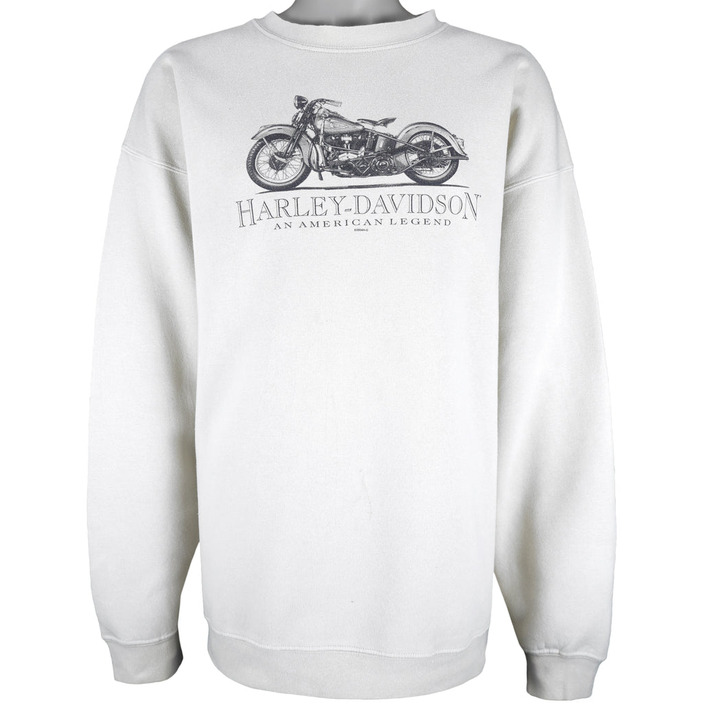 Harley Davidson - El Paso, Texas Spell-Out Sweatshirt 2004 XX-Large Vintage Retro